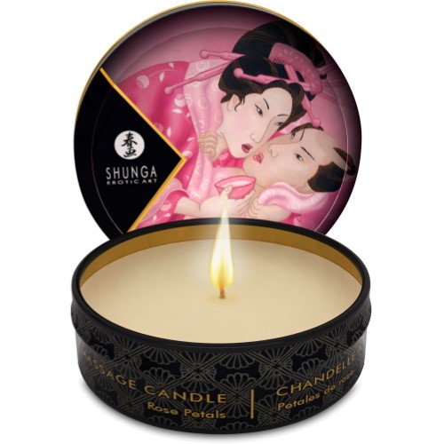 SHUNGA Mini Massage Candle - Aphrodisia / Rose Petals 30ml/1oz
