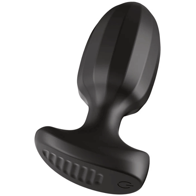 Power Escorts BR192 – App-Steuerbarer Analvibrator aus Silikon (Schwarz, 9 Stufen, USB)