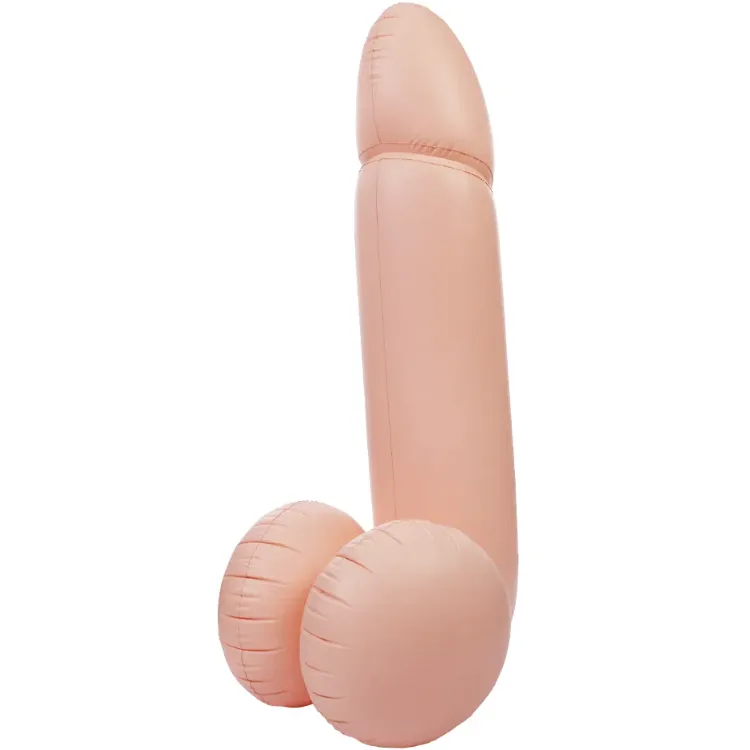 Inflatable Fun Ding Dong – Aufblasbares Party-Accessoire (Nude)
