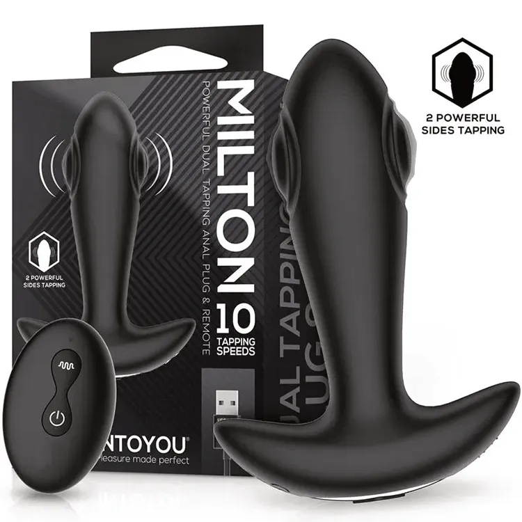 IY Milton – Analplug mit doppelter Pulsfunktion und Fernbedienung