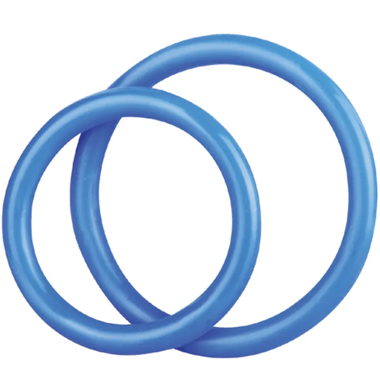 BLUE LINE C&B GEAR Silicone Cock Ring Set - Blue