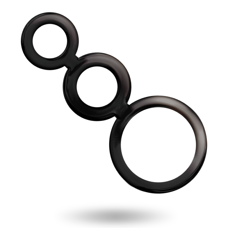 ADDICTED TOYS – Ringset für Penis – Rauchoptik
