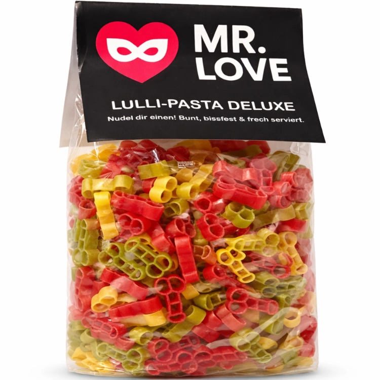 Mr. Love Lulli-Pasta Deluxe – Bunte Penisnudeln 500 g