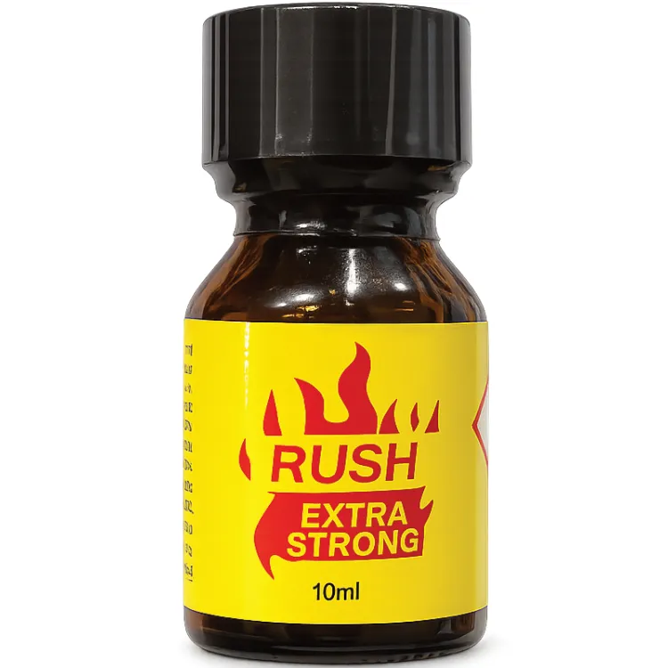 Rush Extra Strong – Poppers in der klassischen gelben Flasche