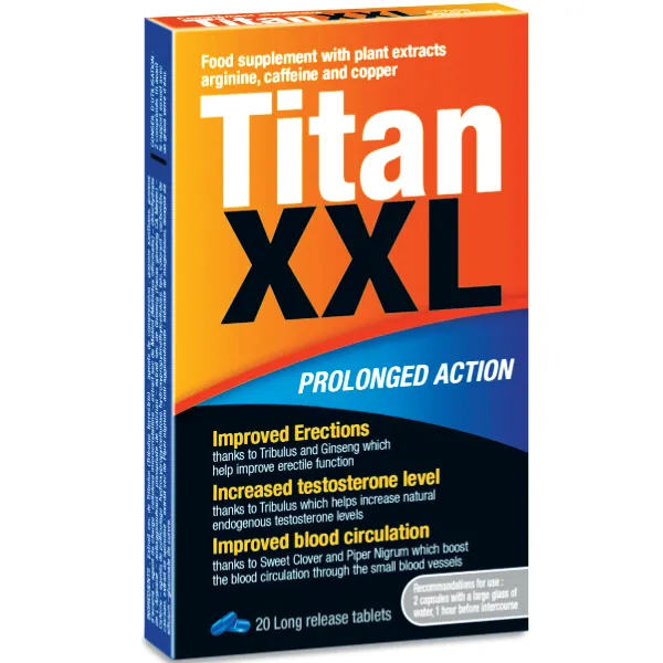 LABOPHYTO Titan XXL Prolonged Action – 20 Kapseln