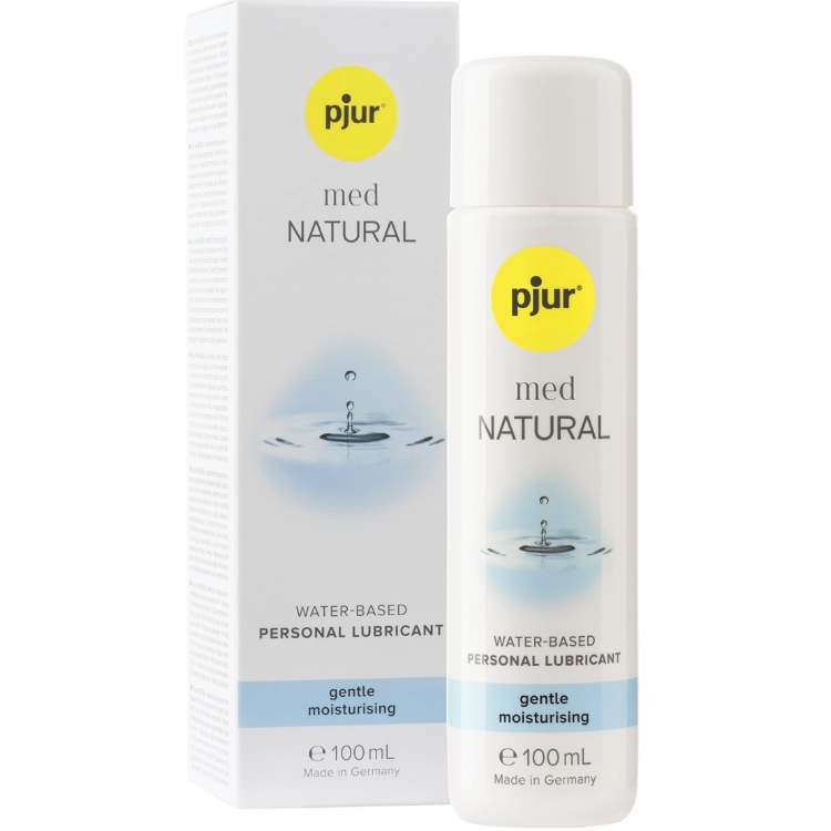 Pjur Med Natural Glide Water-Based Intimate Personal Lubricant (100ml)