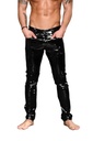 Andrew Christian Slick Skinny Pants 34" Black Mens Polyester 34"