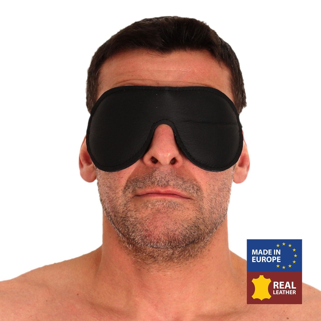 The Red Leder Augenmaske