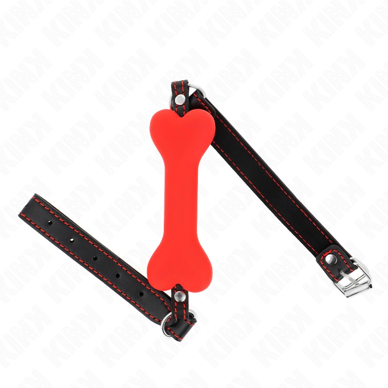 KINK Knochen Gag – Rot